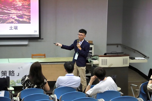 講者 臺灣大學水工試驗所 張淵舜博士 助理研究員
