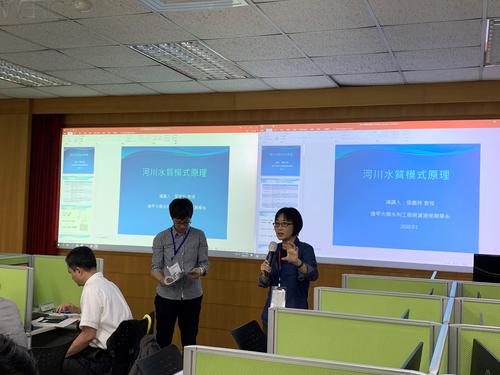 逢甲大學張嘉玲教授演講「河川水質模式原理」