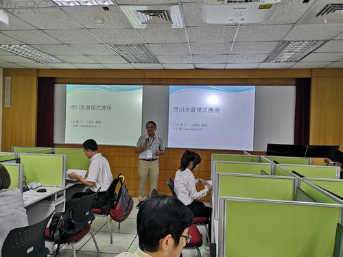 宜蘭大學江漢全教授演講「河川水質模式應用」
